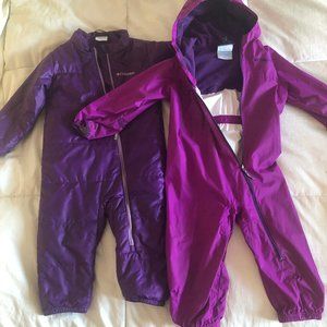 Columbia two-piece snowsuit